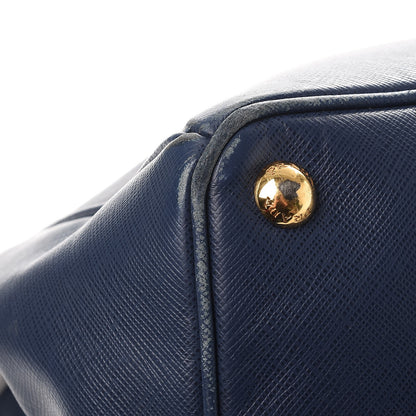 Prada Saffiano Lux Large Tote Bluette 17 of 24