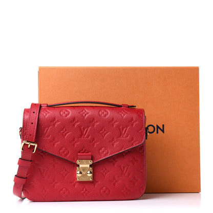 Louis Vuitton Empreinte Pochette Metis Cherry 11 of 11