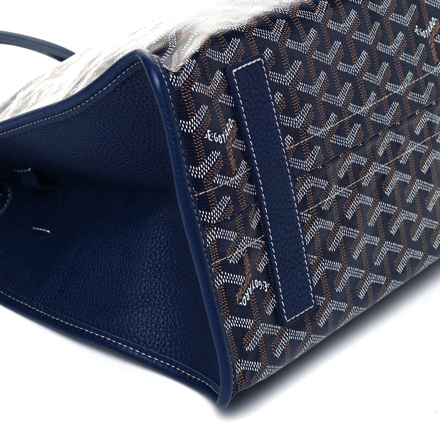 Goyardine Sac Hardy Pet Carrier PM Navy