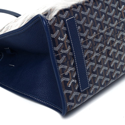 Goyard Goyardine Sac Hardy Pet Carrier PM Navy 7 of 9