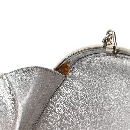 Judith Leiber Swarovski Crystal Flower Minaudiere Clutch 16 of 18