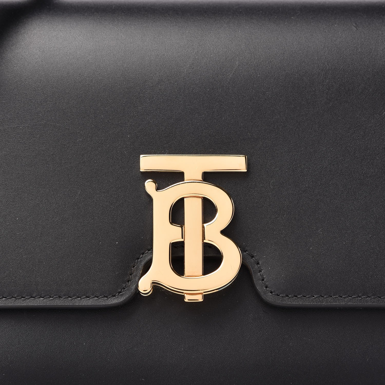 Burberry Calfskin Small TB Bag Black 9 of 9