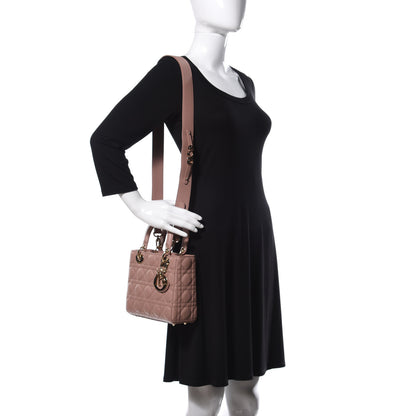 Christian Dior Lambskin Cannage My ABCDior Fard 2 of 10