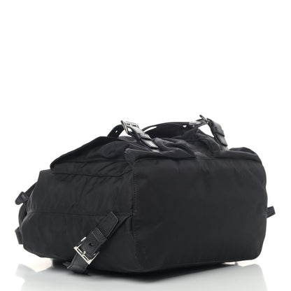 Prada Tessuto Nylon Saffiano Medium Backpack Black 4 of 10