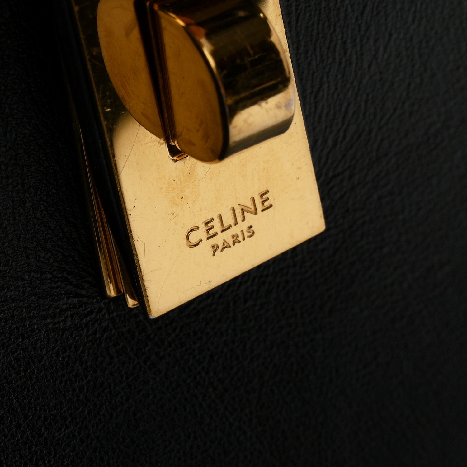 Celine Smooth Calfskin Small Camille 16 Soft Bag Black 6 of 10