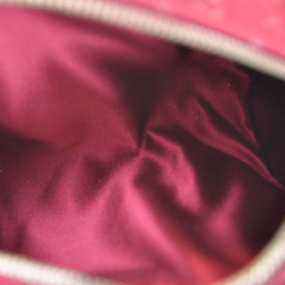 Louis Vuitton Satin Monogram Mini Papillon Red 7 of 9