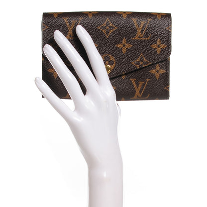 Louis Vuitton Monogram Sarah Compact Wallet 2 of 7