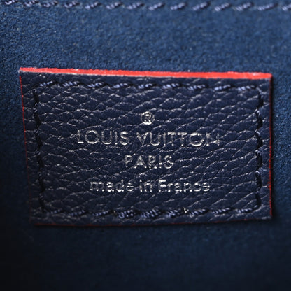 Louis Vuitton Soft Calfskin My Lockme Chain Bag BB Marine Rouge 6 of 9