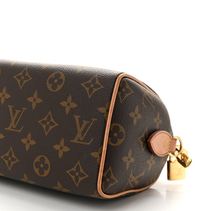 Louis Vuitton Monogram Speedy Bandouliere 20 Black 9 of 12