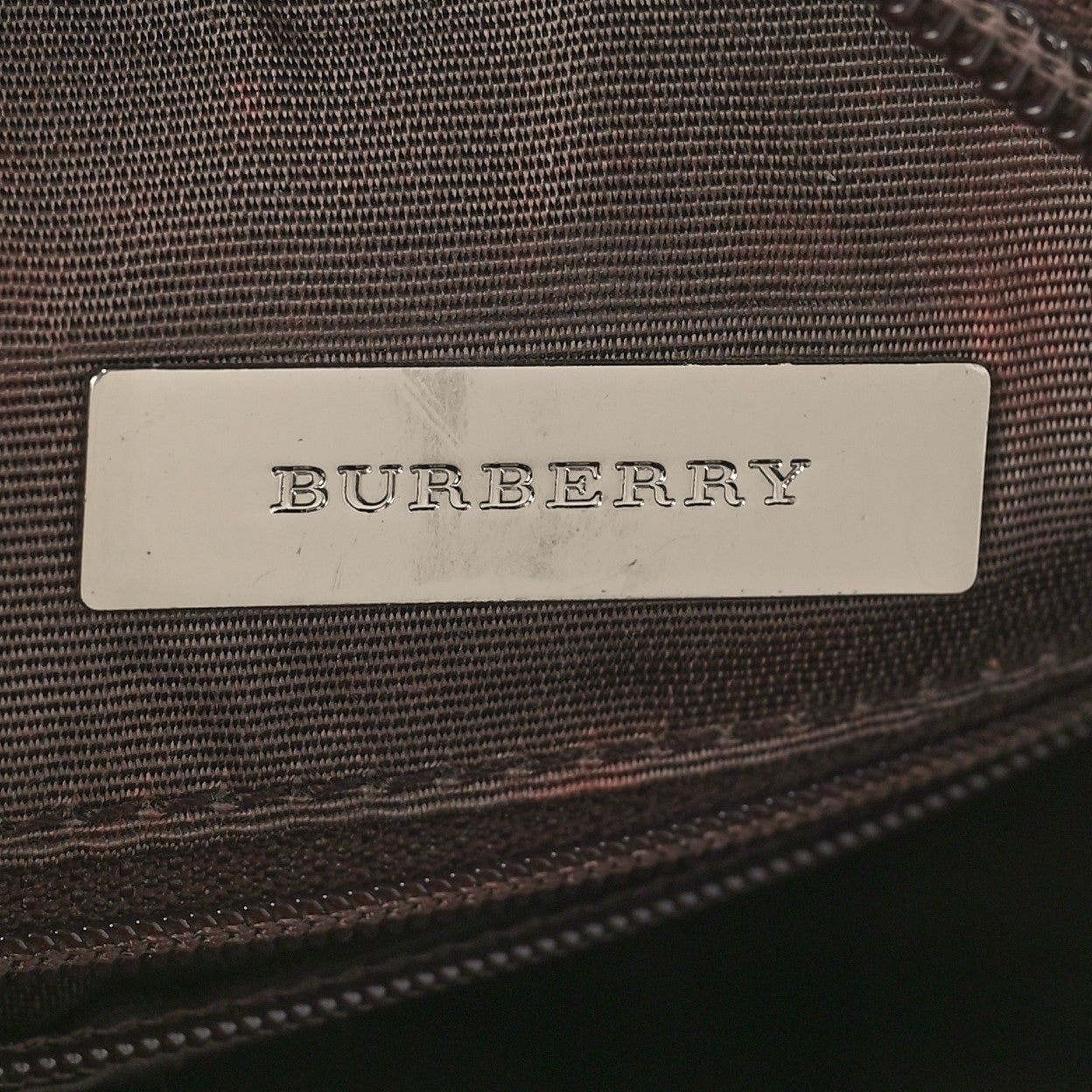 Burberry Vintage Check Small Messenger Dark Brown 6 of 8