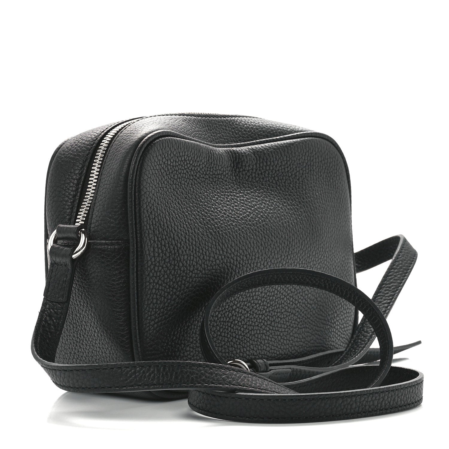 Gucci Pebbled Calfskin Small Soho Disco Bag Black 3 of 11