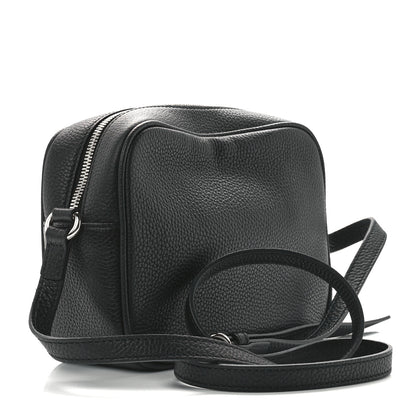 Gucci Pebbled Calfskin Small Soho Disco Bag Black 3 of 11