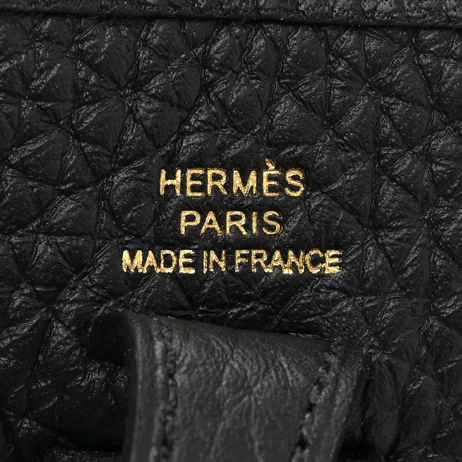 Hermes Taurillon Clemence Evelyne TPM Black 6 of 11