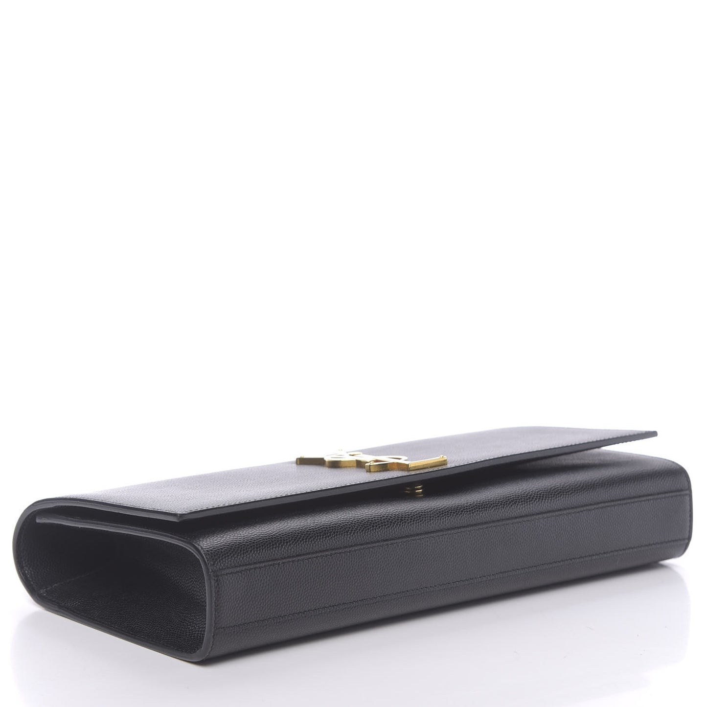 Grain De Poudre Monogram Cassandre Clutch Black