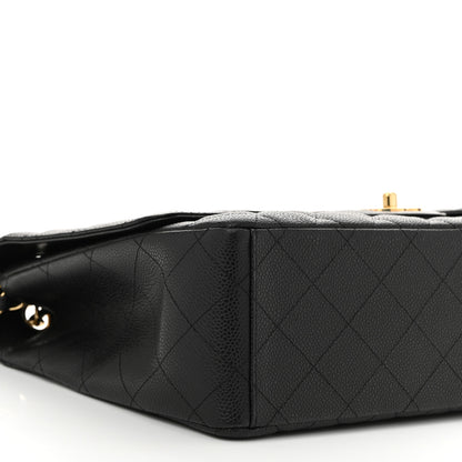 Chanel Caviar Quilted Maxi Single Flap Black 9 of 10