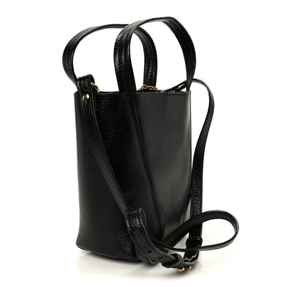 Chloe Grained Calfskin Small Spin Tote Black 3 of 10