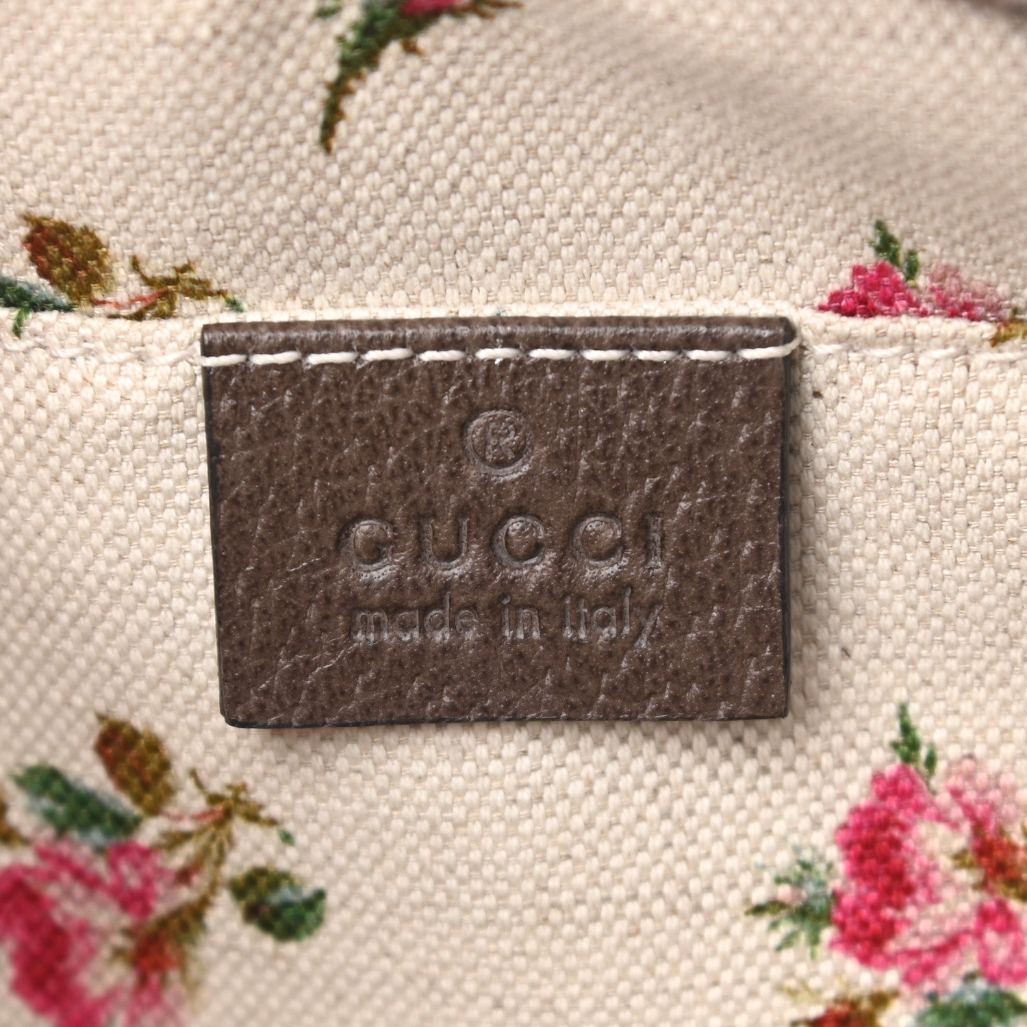 Gucci GG Supreme Monogram Web Neo Vintage Shoulder Bag Beige New Acero Crop 6 of 10