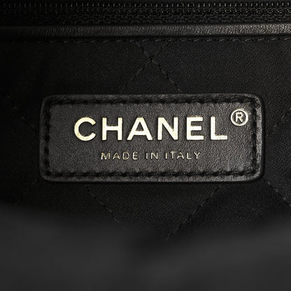 Chanel Tweed Houndstooth Quilted Chanel 22 Black Ecru 8 of 13