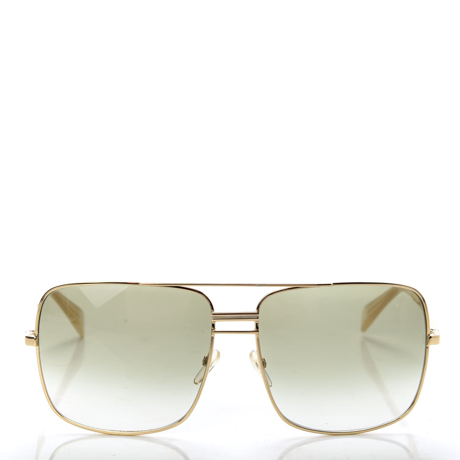 Celine Metal Sunglasses CL 41808/S Gold 2 of 6