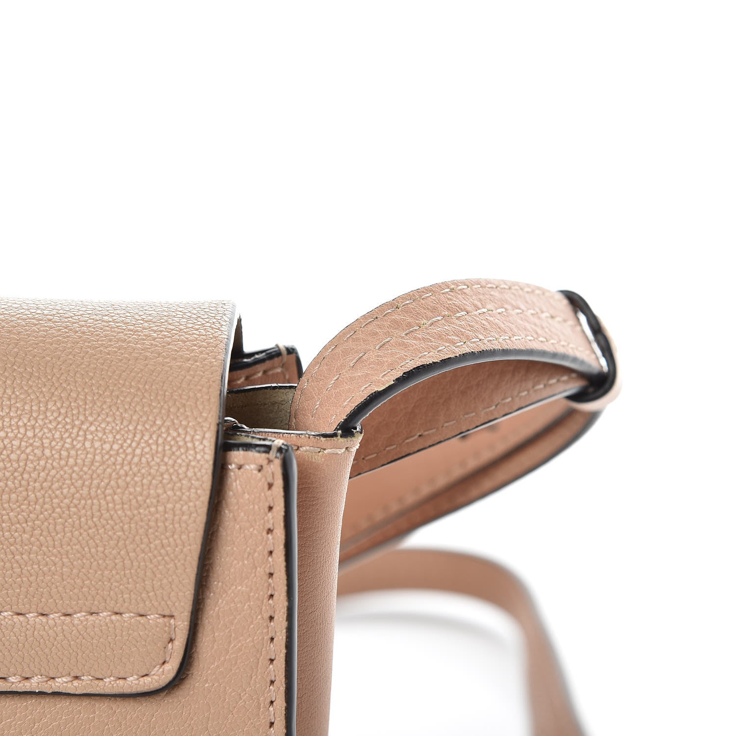 Chloe Goatskin Small Faye Shoulder Bag Tan 12 of 18