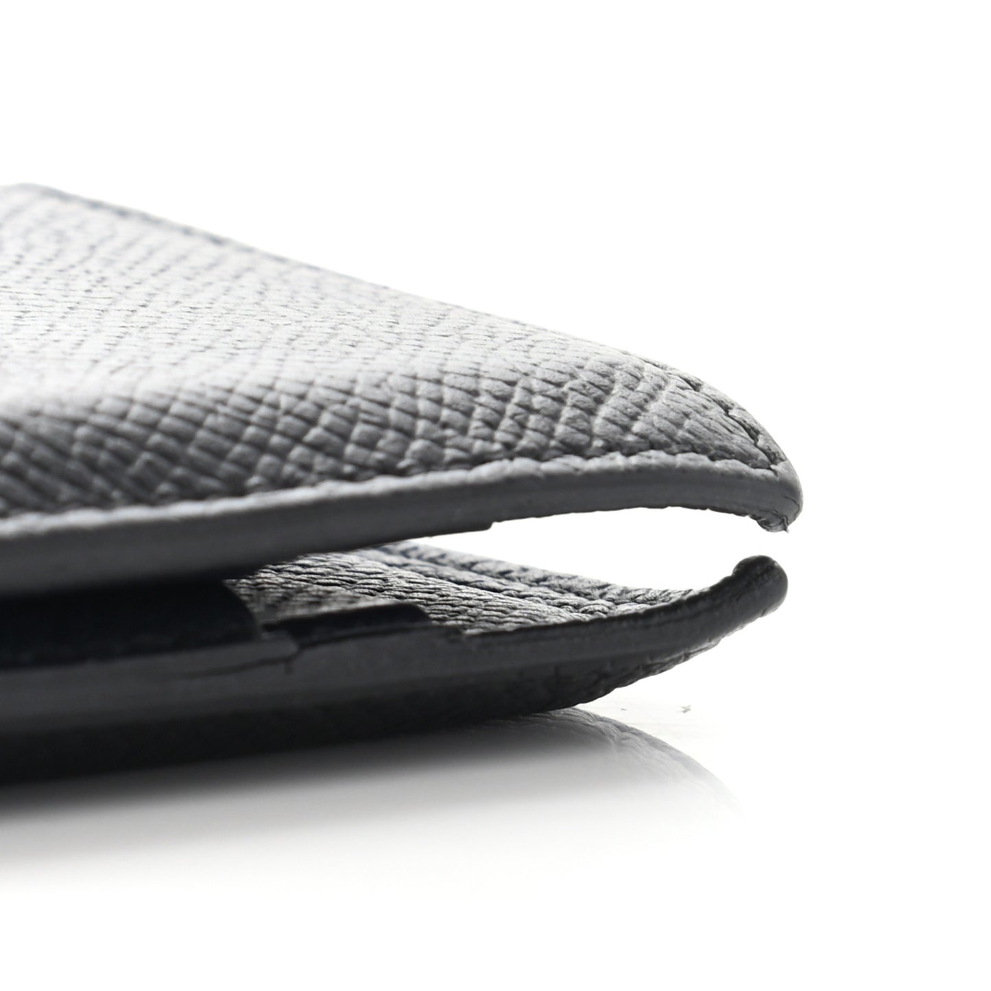 Epsom MC2 Euclide Card Holder Case Black Bleu Indigo