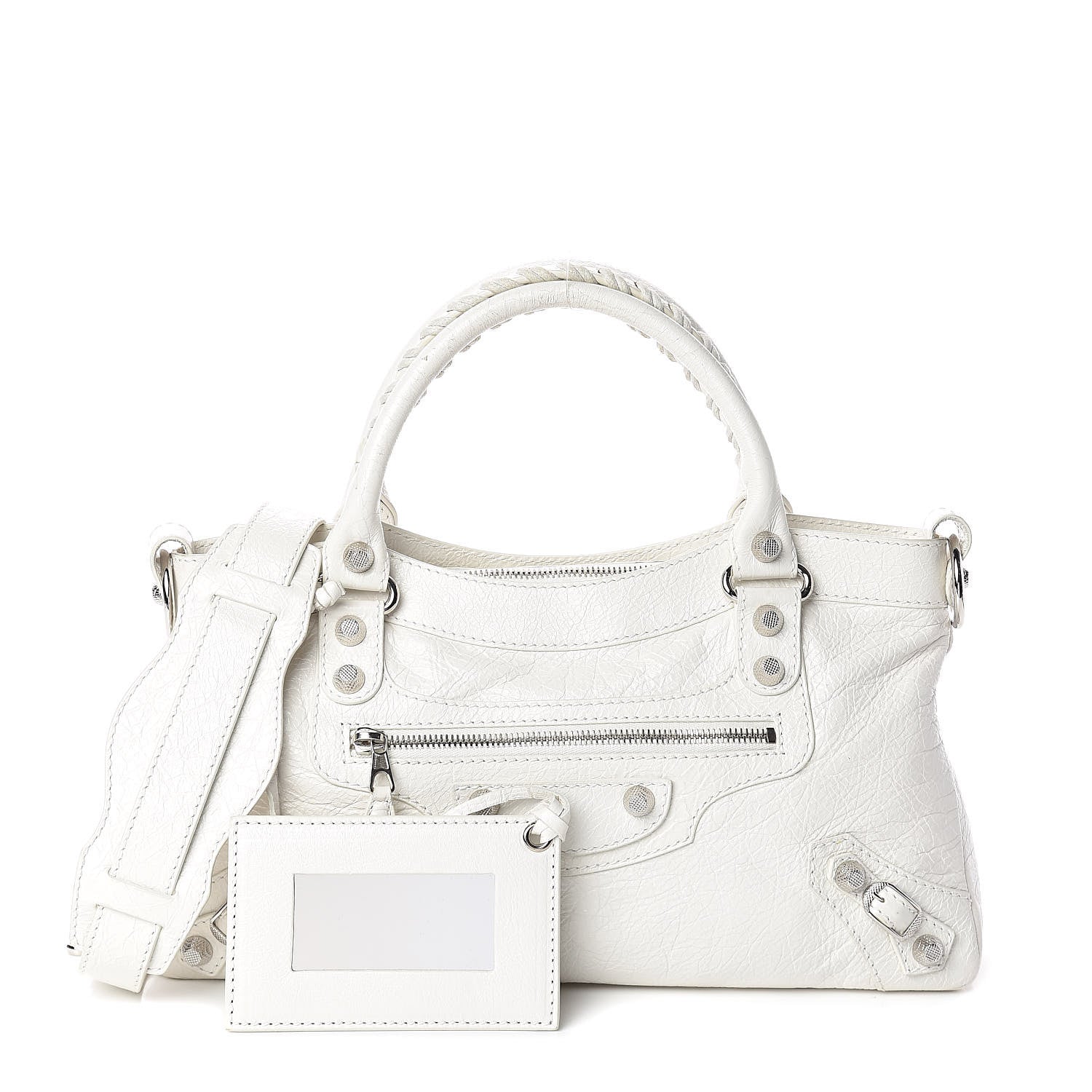 Balenciaga Agneau Giant 12 Silver Hardware First Creme Ivory 1 of 8