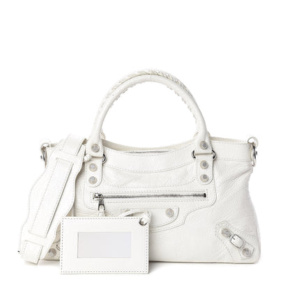 Balenciaga Agneau Giant 12 Silver Hardware First Creme Ivory 1 of 8