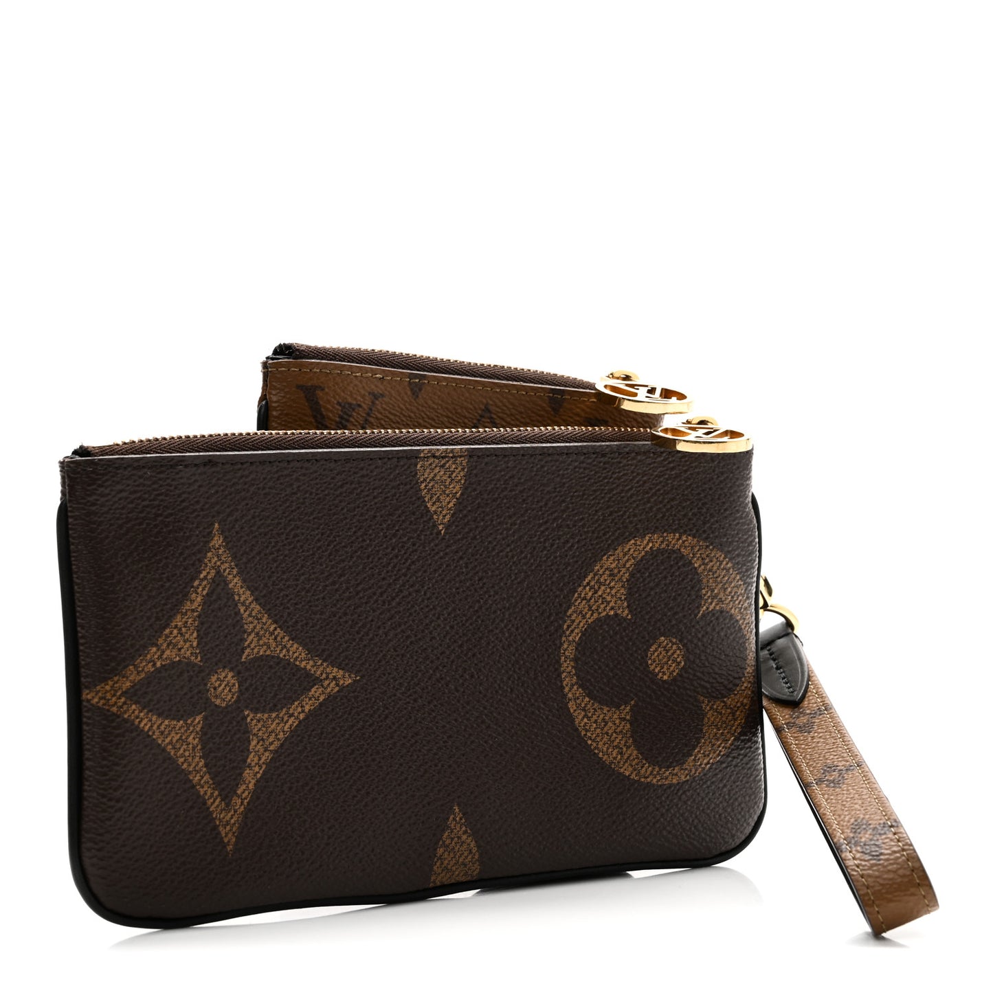 Reverse Monogram Giant Trio Pouch