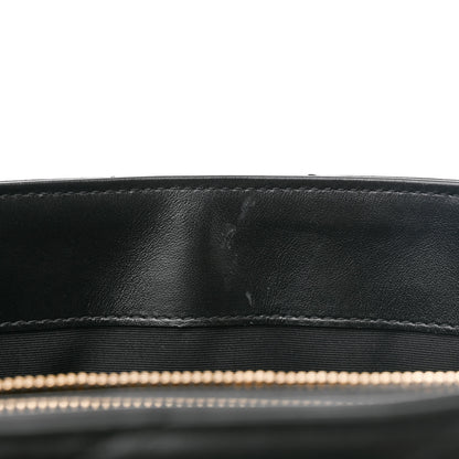 Saint Laurent Calfskin Y Quilted Monogram Large Loulou Chain Satchel Black 15 of 16