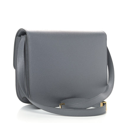 Celine Liege Calfskin Medium Classic Box Flap Bag Medium Grey 2 of 10