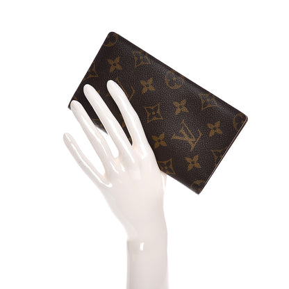 Louis Vuitton Monogram Checkbook Holder Wallet 2 of 6