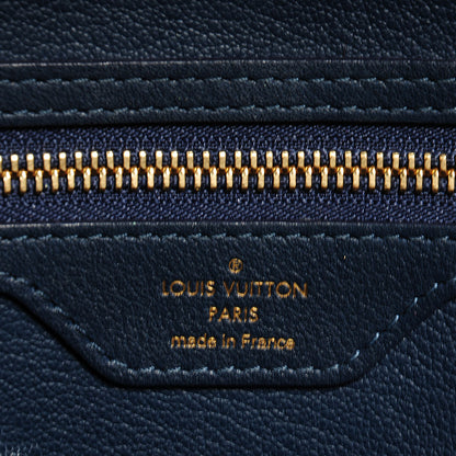 Louis Vuitton Ostrich Python Majestueux Tote MM Blue 6 of 7
