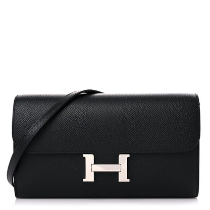 Hermes Epsom Constance Wallet To Go Black 1 of 13
