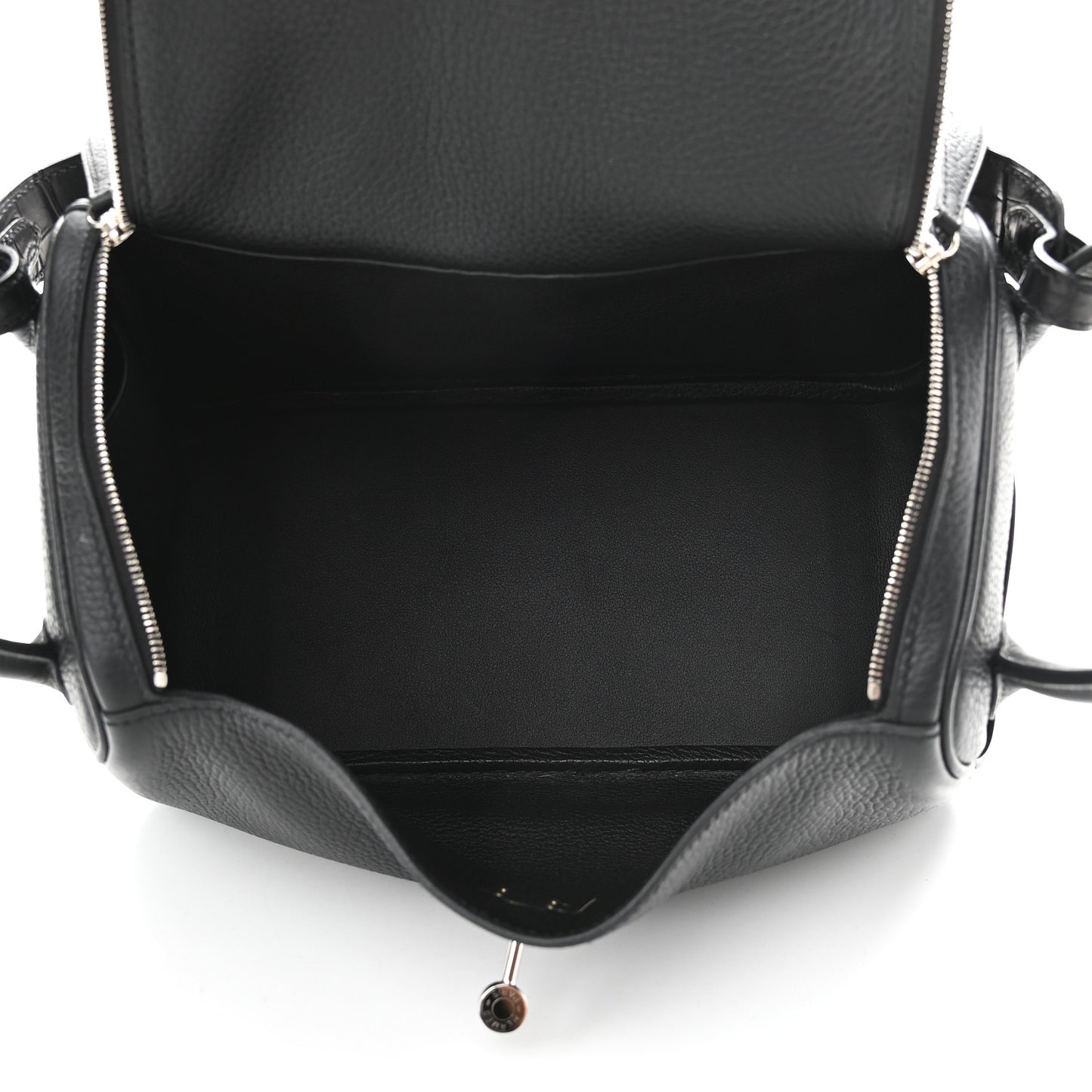 Taurillon Clemence Matte Niloticus Crocodile Touch Lindy 26 Black