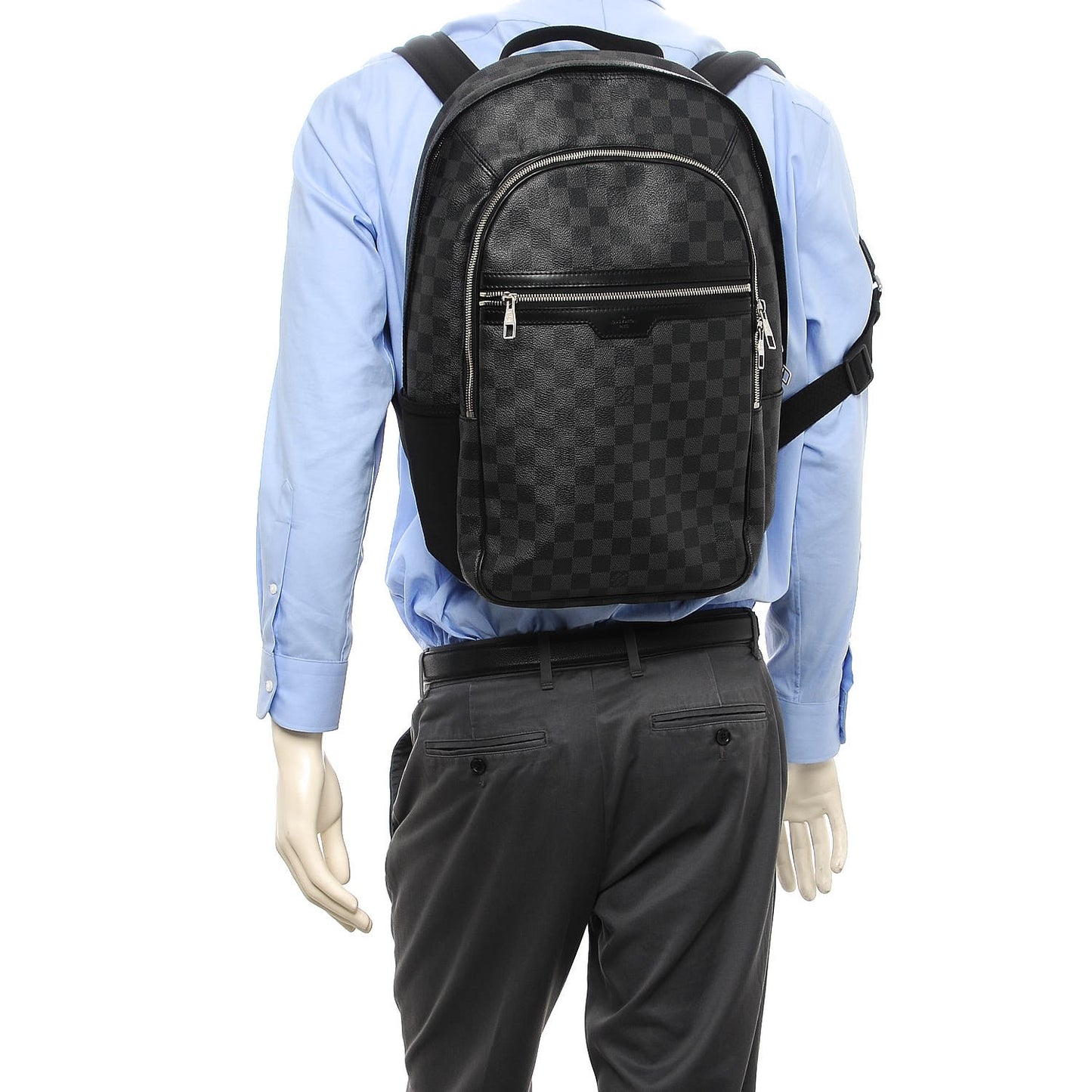 Damier Graphite Michael Backpack