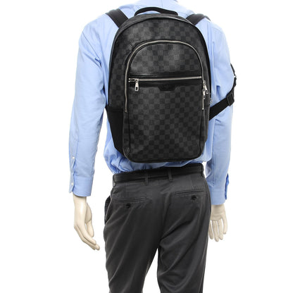 Louis Vuitton Damier Graphite Michael Backpack 2 of 14