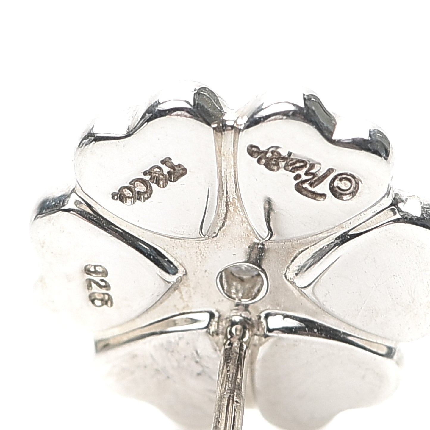Sterling Silver Diamond Paloma Picasso Crown Of Hearts Earrings