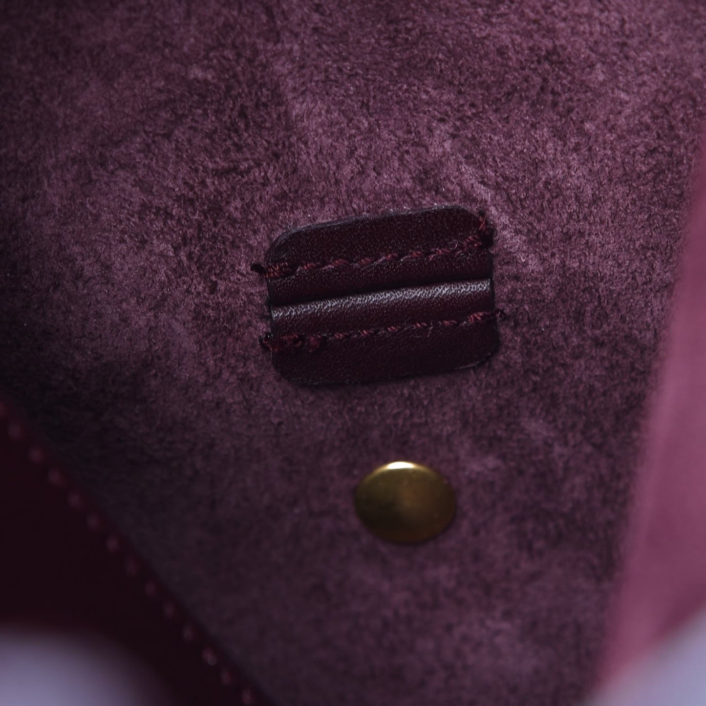 Calfskin Small Classic Y Cabas Bordeaux