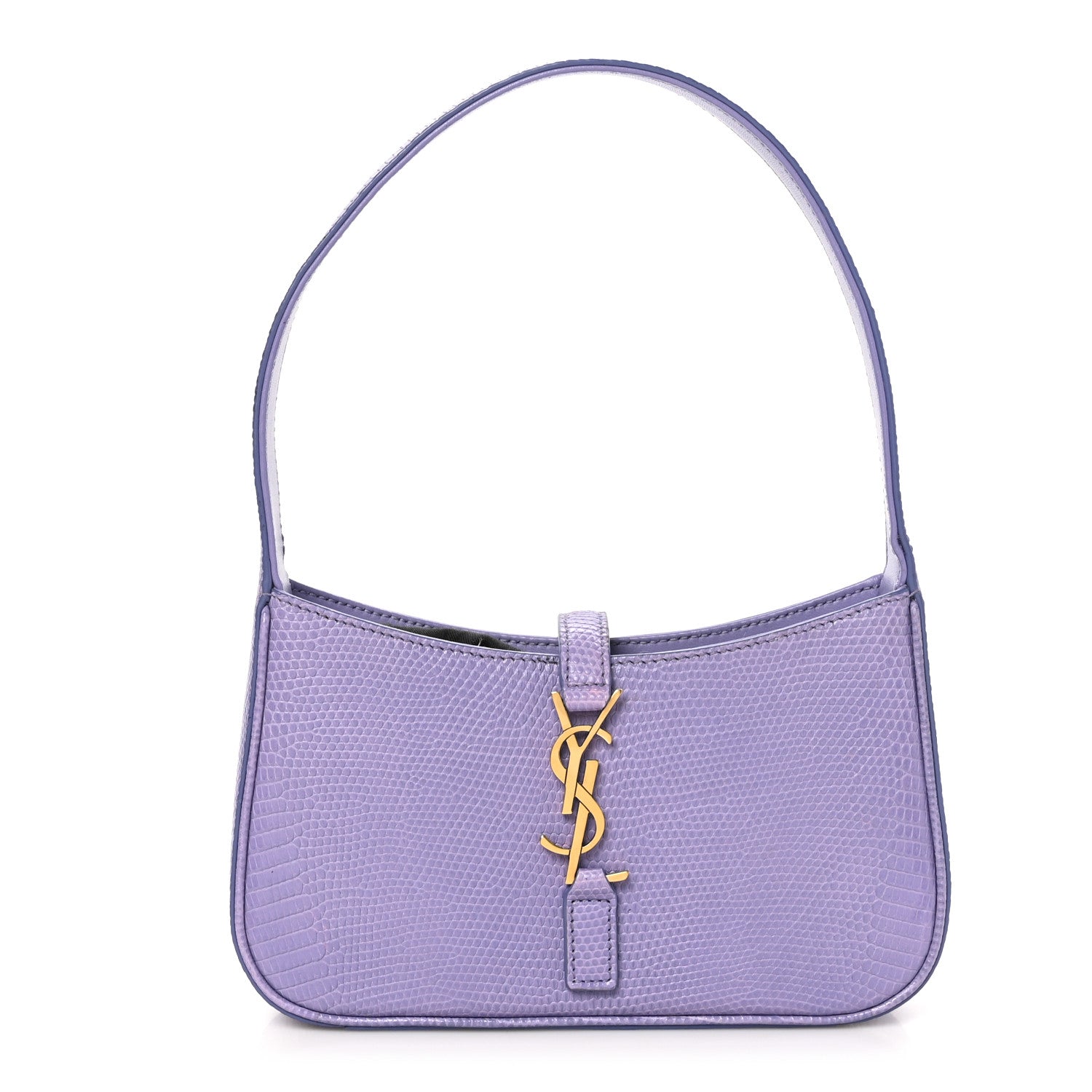 Saint Laurent Lizard Le 5 A 7 Mini Hobo Lilac 1 of 10