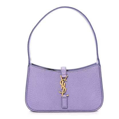 Saint Laurent Lizard Le 5 A 7 Mini Hobo Lilac 1 of 10