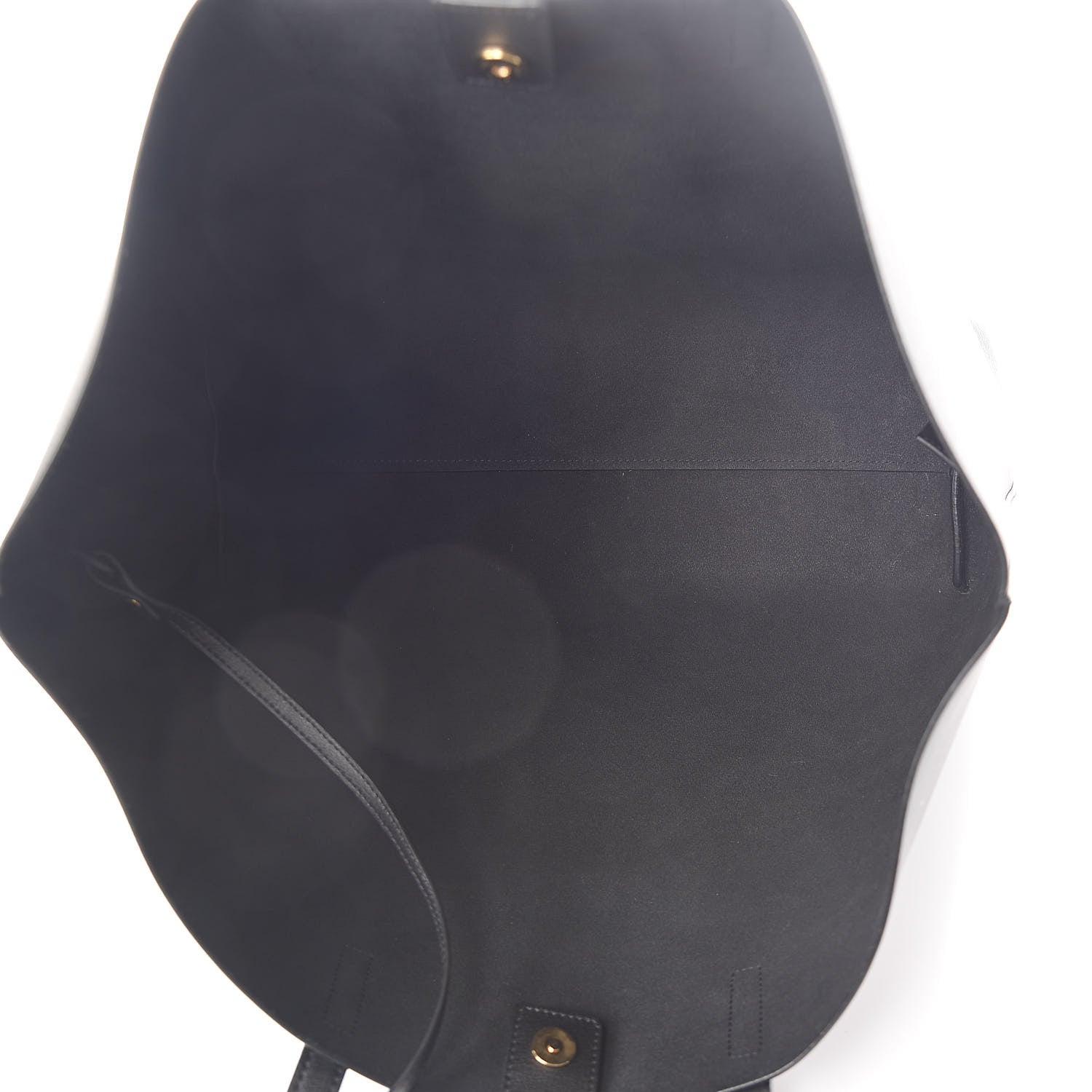 Saint Laurent Calfskin Large Shopping Tote Black 5 of 9