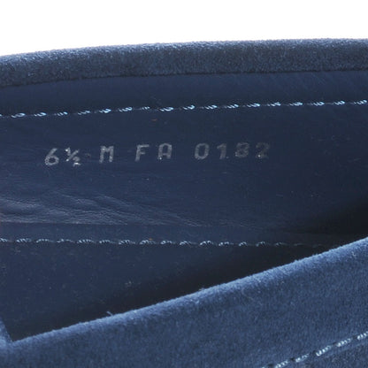Louis Vuitton Perforated Suede Monte Carlo Mens Loafers Marine 6.5 7 of 7
