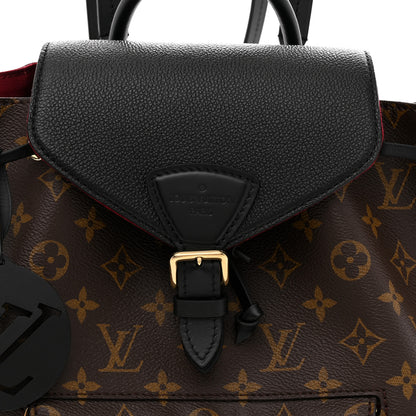 Louis Vuitton Monogram Montsouris PM Black 7 of 10