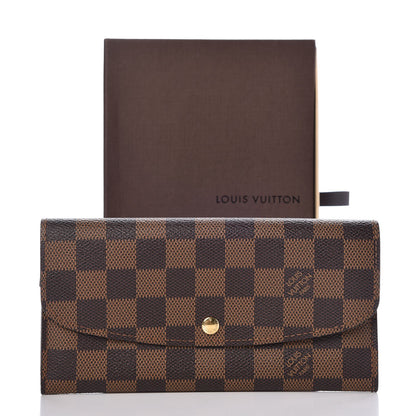 Louis Vuitton Damier Ebene Emilie Wallet 8 of 8