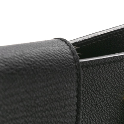 Burberry Soft Grain Calfskin Small Buckle Tote Black 11 of 13