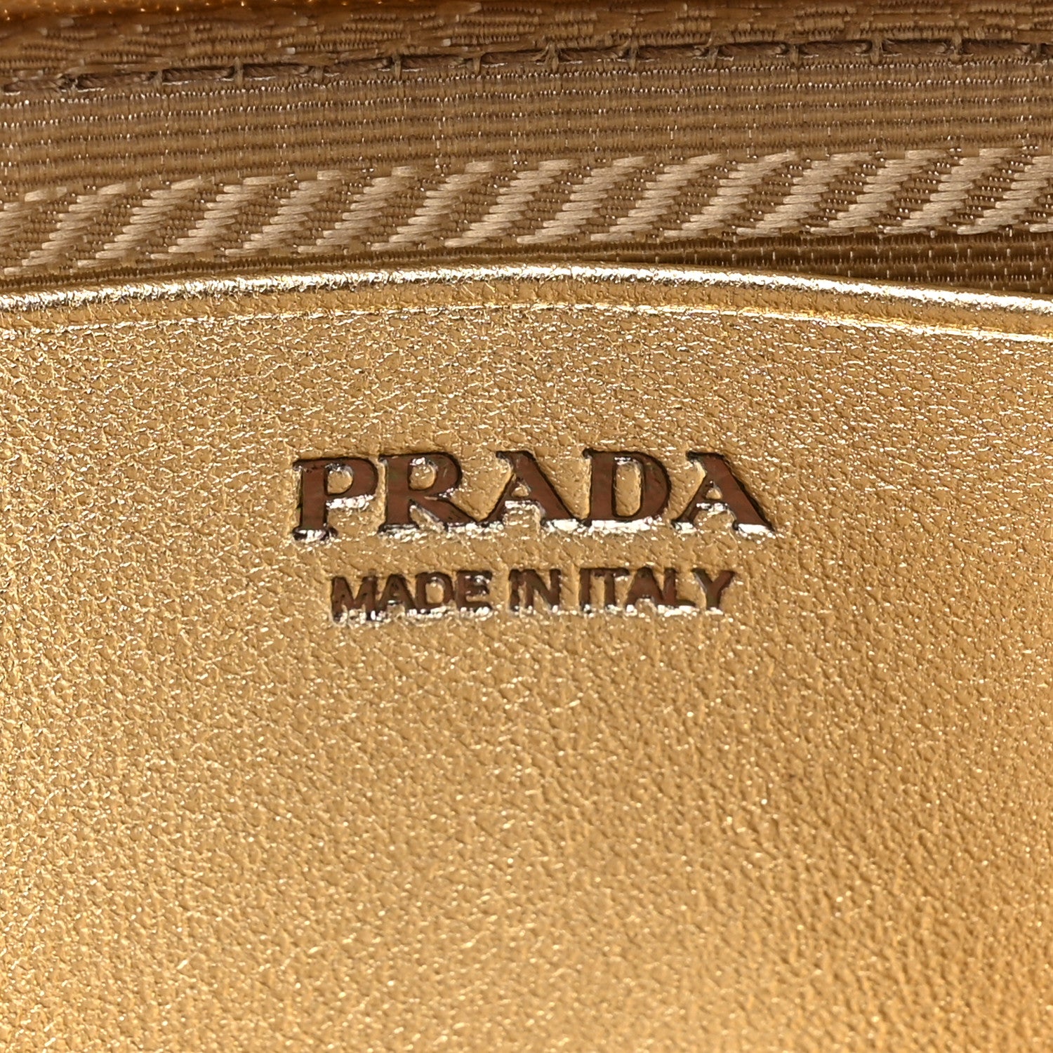 Prada Satin Crystal Mini Triangle Crossbody Pouch Platino 7 of 9