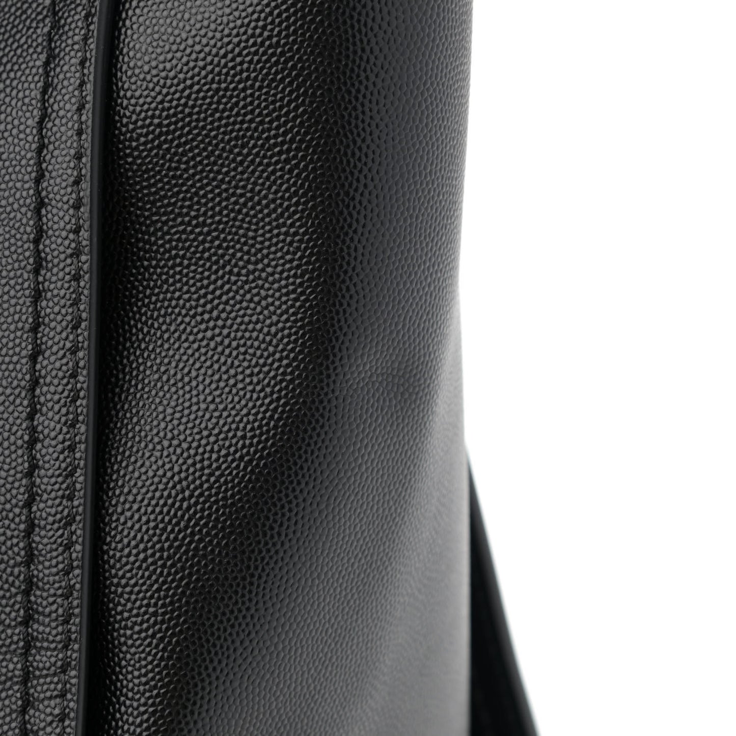 Caviar Small Studded Deauville Tote Black