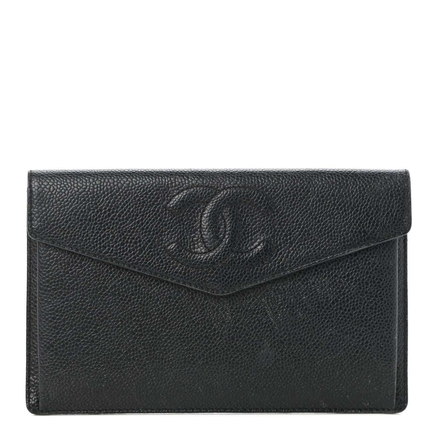 Caviar Timeless CC Envelope Wallet Black