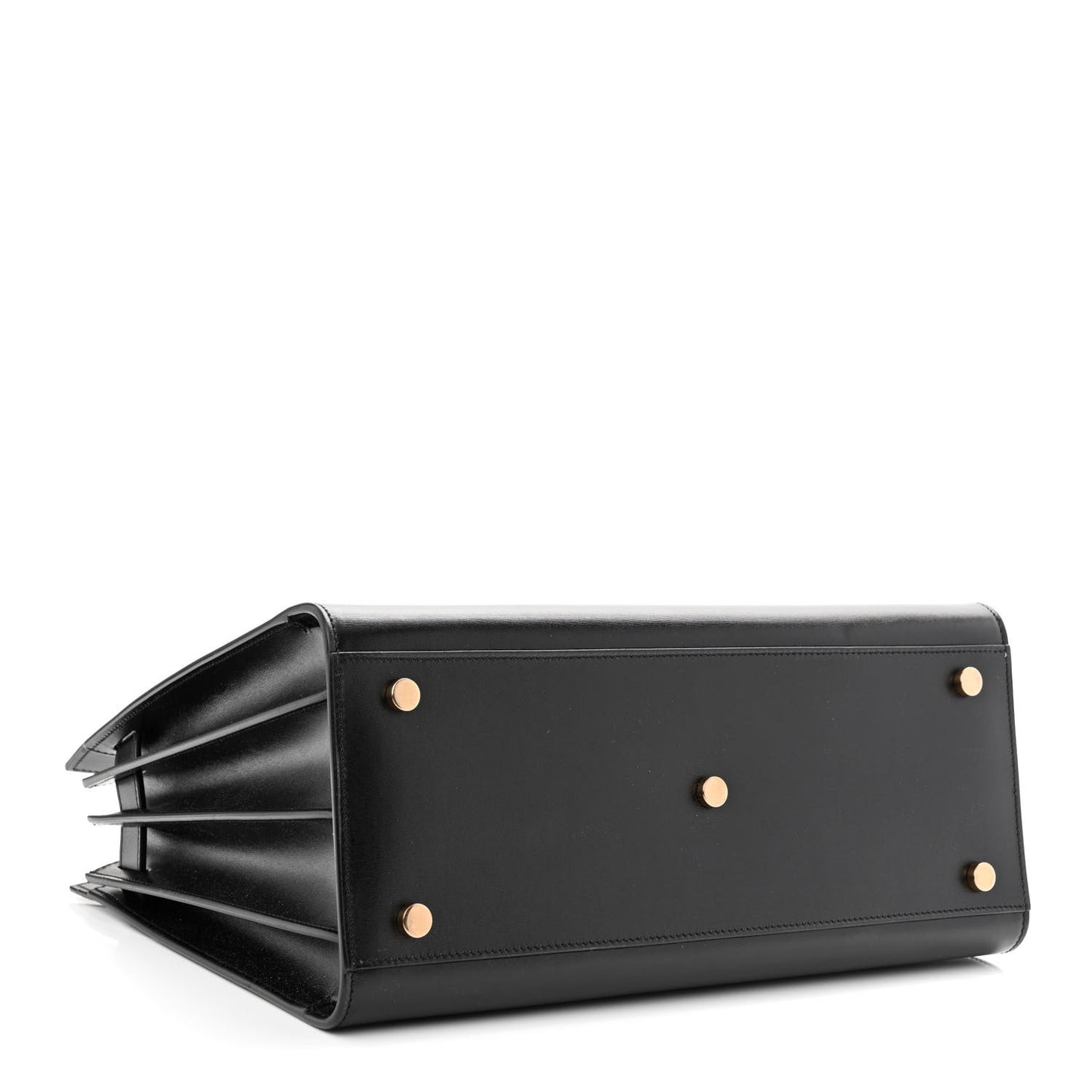 Calfskin Small Sac De Jour Black