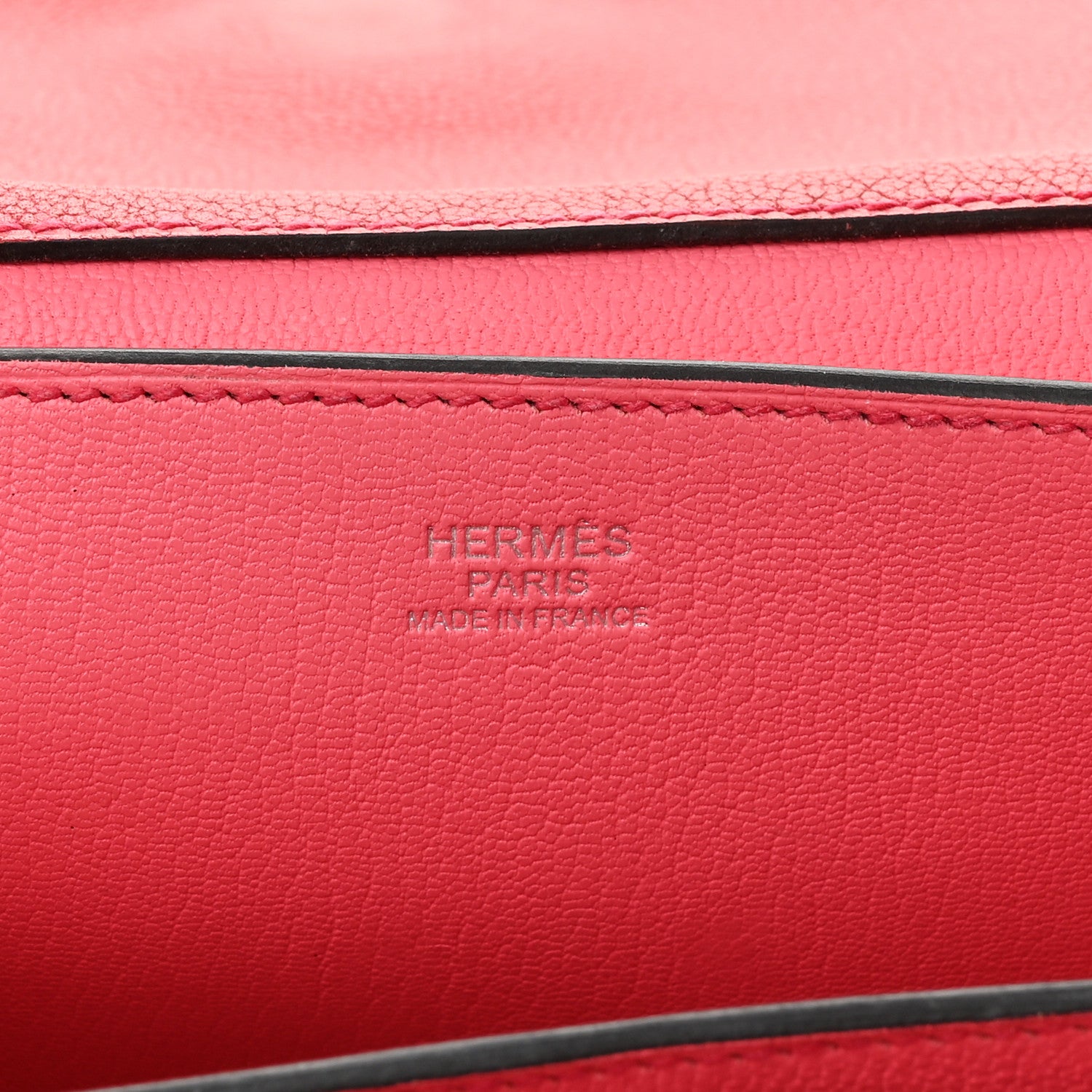 Hermes Taurillon Novillo Opli 24 Geranium Rose Azalee 6 of 10